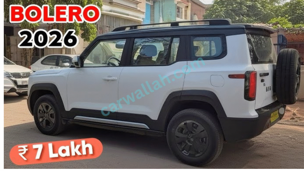 Mahindra Bolero Fliv 2026 जानिए कीमत, फीचर्स और लॉन्च से जुड़ी हर खास बात